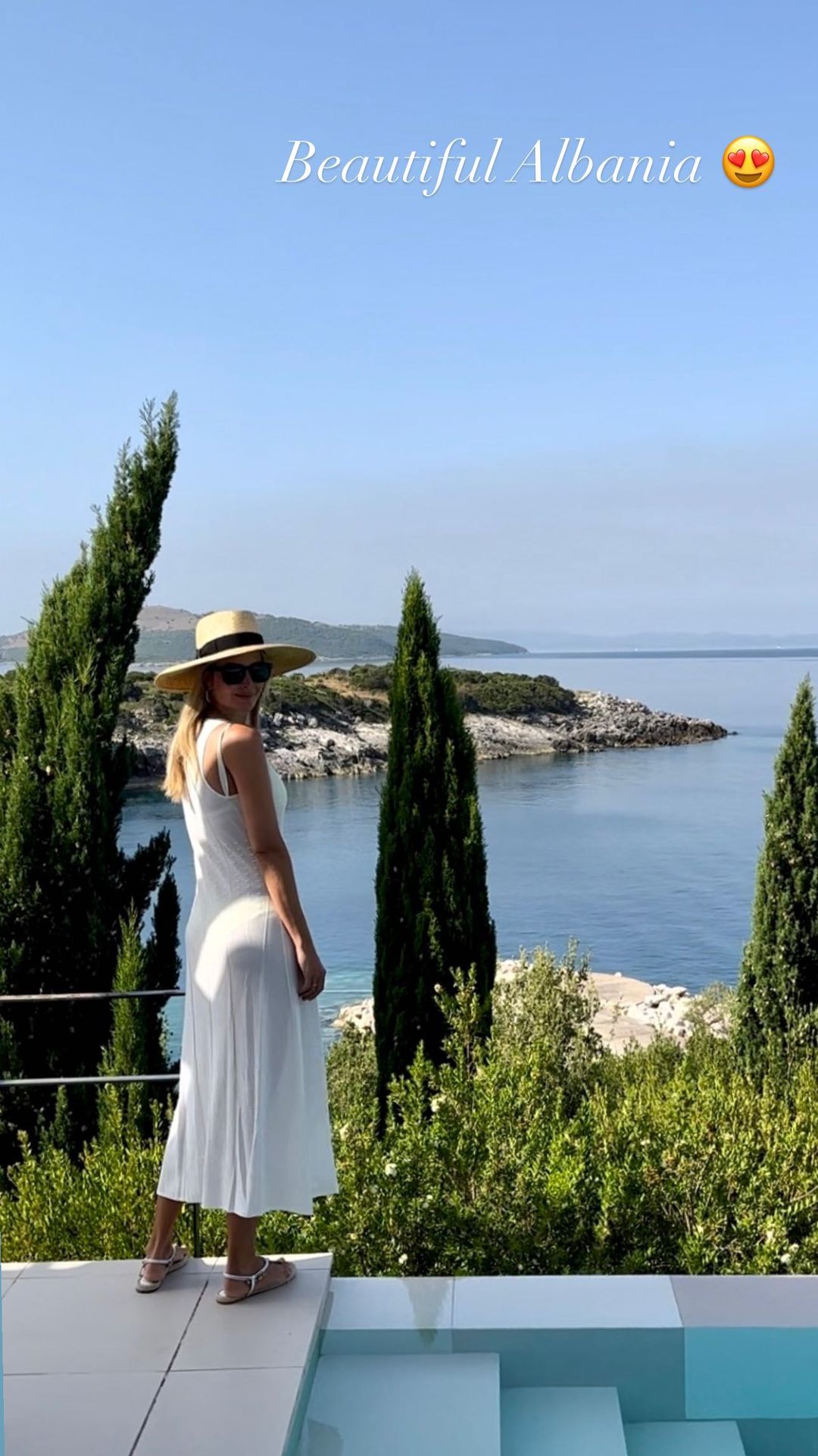 FOTO/ Ivanka Trump promovon bukurinë e Shqipërisë për 7.5 milionë ndjekësit e saj