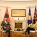 FOTOT/ Vizita në Kosovë, kryeministri Rama takohet me presidenten Osmani