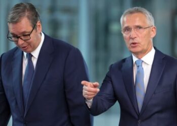 Stoltenberg pas takimit me Vuçiç: NATO do të vazhdojë të ruajë paqen, siç e parashikon mandati