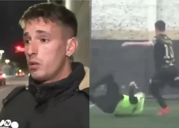 VIDEOLAJM/ Futbollisti vret veten pas dhunimit barbar ndaj arbitrit në fushë