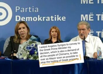“Po lëreni të vdesë në burg”/ Beleri: Të betohem si kryebashkiak, ndal vjedhjen e pronave greke. Kokalari: Tjetër skandal që rëndon mbi Berishën