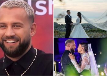 U martua disa javë pasi ai dhe Kiara i thanë ‘Po’ njëri-tjetrit, reagon për herë të parë Luizi: Ja mesazhi që ka për vajzën e Jozefina Topallit