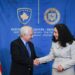 Osmani takim me senatorin amerikan, Presidentja kërkon ndihmën e SHBA për anëtarësimin e Kosovës në NATO