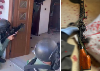Foto nga aksioni i RENEA-s, arma që përdori 62-vjeçari Ramiz Muçollari
