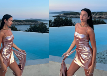 FOTO /  Dua Lipa shkëlqen në postimin e fundit nga Kep Merli