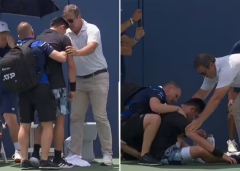 VIDEO / Tenisti premtues shembet në tokë, e dyta herë që humb ndjenjat pas Wimbledon