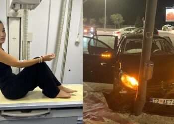 “Mund të kisha vdekur”/ Këngëtarja shqiptare pëson aksident, poston foto nga spitali: Zoti është i madh