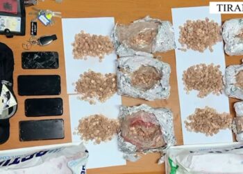 VIDEO/ Pamjet e sekuestrimit të mbi 11 mijë tabletave ekstazi që vinin nga Kosova, furnizonin lokalet e Tiranës