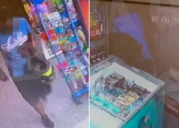 VIDEO/ Pamjet shokuese nga vrasja e tifozit të AEK-ut! I gjakosur fshihet pas frigoriferit të akulloreve për të shpëtuar nga kroatët