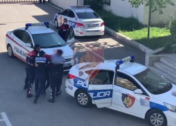 Fuoristrada i pret rrugën dhe… Arrestohet i shumëkërkuari me dy emra, dalin pamjet e aksionit