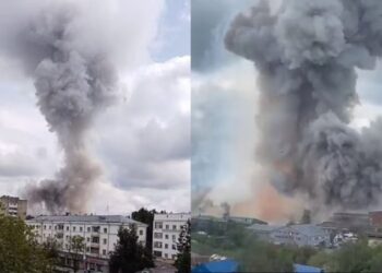 Ukraina godet fort me dronë/ Putinit i shkon lufta te dera, shpërthen fabrika e armëve në Moskë