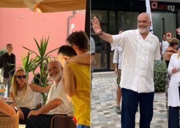 Pushoi 4 ditë në Vlorë/ Rama ndan foto me Melonin: Me motrën nga Shqipëria, vizita ishte një nder