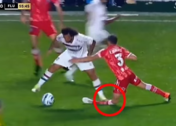 VIDEO /  Horror në kupën Libertadores, legjenda e Realit i thyen këmbën kundërshtarit