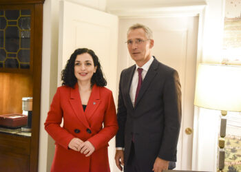 Osmani në Bruksel, pritet vizita me shefin e NATO-s
