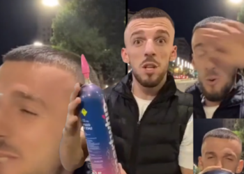 VIDEO/ U arrestua nga policia, si transformohej “Sheiku i Durrësit” nga tullumbacet me azot