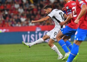 VIDEOLAJM/ UEFA jehonë golit të Nedim Bajramit kundër Çekisë