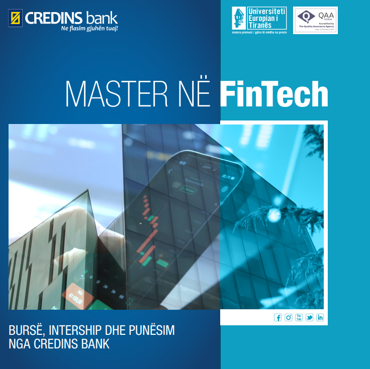 FinTech në Shqipëri, një sukses i Credins bank dhe UET