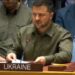 Zelensky: Të pezullohet vetoja ruse, reformim. E nxjerr OKB të dobët përpara Rusisë që kërkon të zbehë gjenocidin në Ukrainë