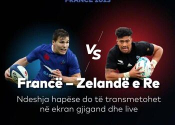 Erion Veliaj fton qytetarët sportdashës të Rugby te Pazari i Ri