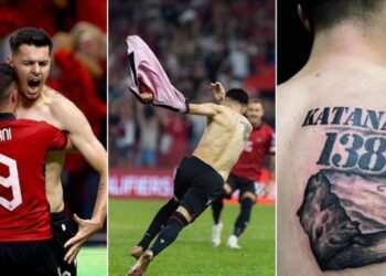 Shënoi golin e parë me kombëtaren ndaj Polonisë, zbulohet domethënia e tatuazhit të Mirlind Dakut