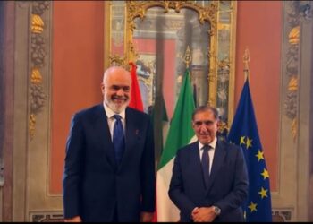 VIDEO/ Kryeministri Rama në Romë, takim me presidentin e Senatit të Italisë: Ja objekti i diskutimeve