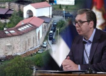 “Problematiku quhet Vuçiç”/ Shtypi gjerman për sulmet në veri të Kosovës: Versioni i tij bie ndesh me faktin që autorët ishin të armatosur rëndë