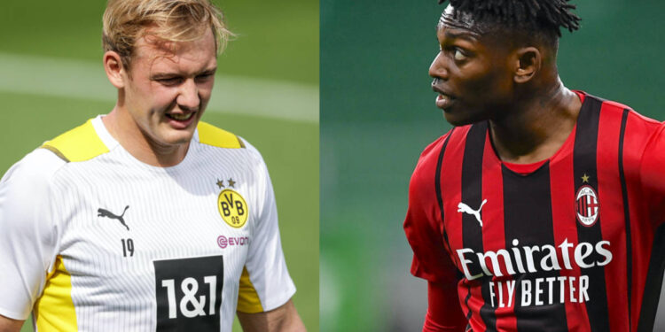 Mg Milano 16/05/2021 - campionato di calcio serie A / Milan-Cagliari / foto Matteo Gribaudi/Image nella foto: Rafael Leao PUBLICATIONxNOTxINxITA