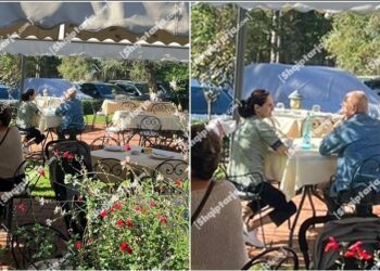 U tha se është larguar jashtë Shqipërisë, Ilir Meta fotografohet duke pirë kafe në Tiranë