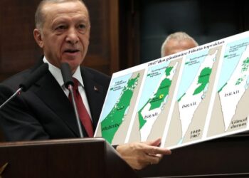 Erdogan akuzon fort Izraelin dhe publikon ndryshimin e hartës me Palestinën