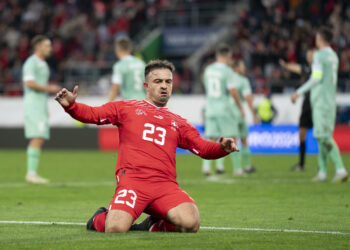 VIDEO/ Xherdan Shaqiri shënon gol fantastik ndaj Bjellorusisë