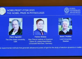 Çmimi Nobel për Fizikën shkon për 3 shkencët që studiojnë elektronet