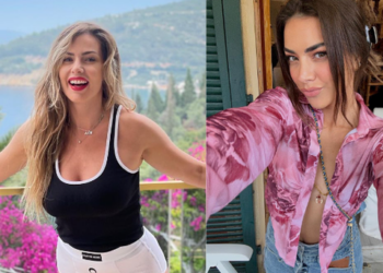 FOTO/ Sara Hoxha zbulon detajet nga zënkat me Olta Gixharin në xhirimet e filmit