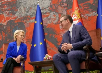 Takimi në Beograd/ Von der Leyen: Serbia t’i zbatojë marrëveshjet ekzistuese. Vuçiç: Nuk e njohim Kosovën, krenar që e them