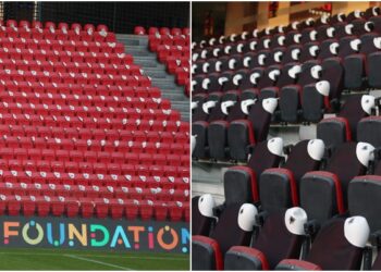 FOTOT/ Dekor mahnitës: Çdo tifoz një plis, dhurata surprizë që do të gjejnë nesër tifozët në stadiumin ‘Air Albania’