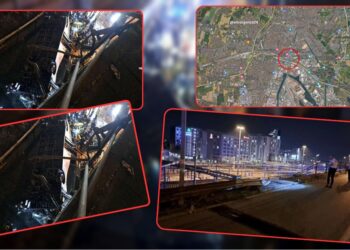 Video nga Italia, pamje pas shpërthimit të autobusit që ra mbi hekurudhë. Të paktën 21 viktima