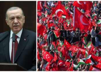 Tubim masiv pro Palestinës në Stamboll, Erdogan: Izraeli është një pushtues