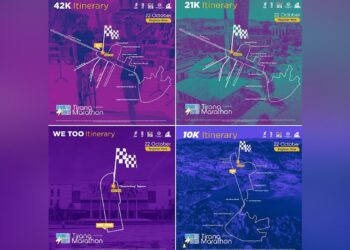 Maratona e Tiranës, ja plani i lëvizjes së automjeteve më 21-22 tetor