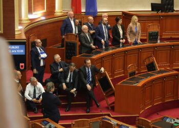 FOTO / Deputeti me dorë të thyer, Noka e Mziu “ministra”, Berisha në errësirë! Çfarë ndodhi sot në Parlament
