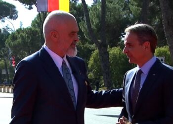 VIDEOLAJM / Rama pret homologun grek Mitsotakis, ja momentet e takimit para Kryeministrisë