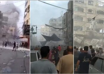 VIDEO/ Përgjigjen avionët izraelitë, bombardojnë tregun në Gaza, 50 të vdekur! Shikoni pamjet pak minuta pas shpërthimit