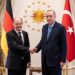 Scholz pret “të ftuarin e vështirë’. Erdogan viziton Berlinin pasi e quajti Izraelin shtet terrorist