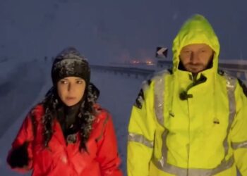 VIDEO/ Moti i keq, Balluku në Rrugën e Arbrit: 110 borëpastruese po operojnë në të gjithë vendin, mbi 1100 punonjës në terren