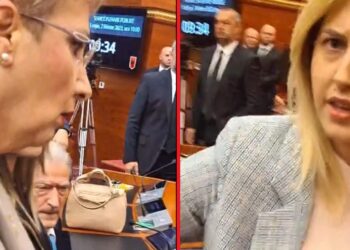 “Po ik o Antoneta, ik tani!” Tensione në Parlament mes Zhupës dhe Dhimës