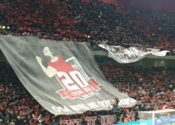 “Tifozat Kuq e Zi” festojnë 20-vjetorin në përballjen ndaj Ishujve Faroe