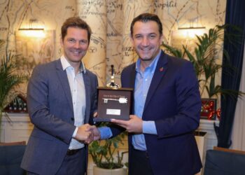 Veliaj takon Presidentin e Rajonit të Hanoverit, Steffen Krach: I lumtur se do të bashkëpunojmë me një qytet dinamik si Tirana
