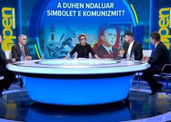 Debati/ Duhen ndaluar simbolet e komunizmit? Xhufi: Të dënojmë pra gjyshin tim 120 vjeç. Kapri: Është njësoj si fashizmi dhe nazizmi!