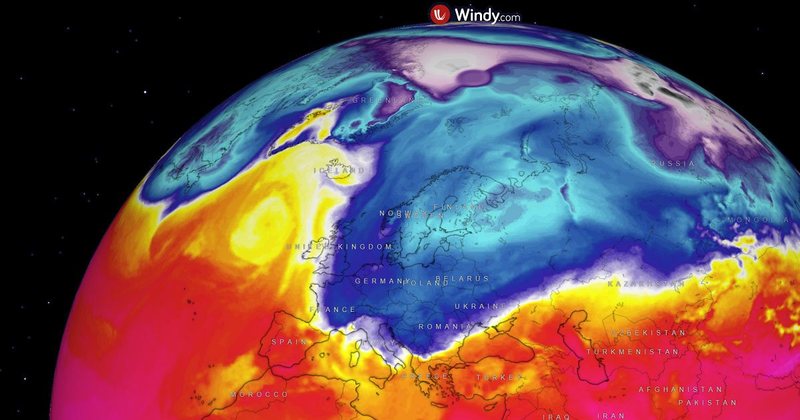 Temperatura deri -10 gradë/ Një stuhi dimri po vjen drejt Ballkanit nga Arktiku, priten reshje të mëdha dëbore