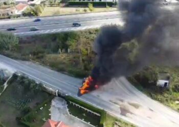 VIDEO/ Shkrumbohet makina në Mamurras
