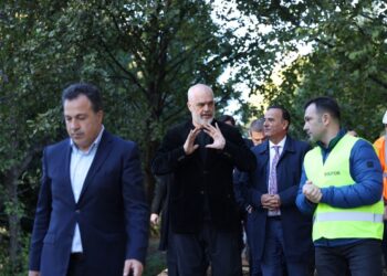 Rama në Pogradec, inspektim në parkun e Drilonit dhe në Tushemisht (VIDEO)