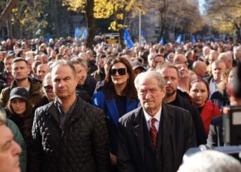 Fotolajm/ Në protestë si modele dhe me syze 2000 euro